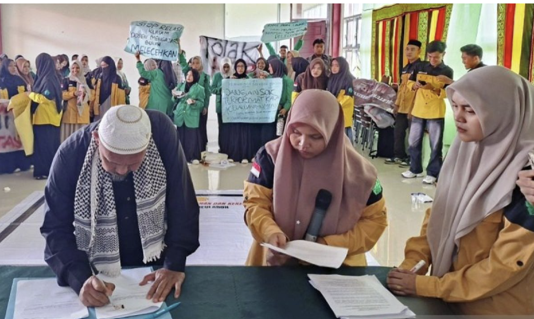 STAIN Meulaboh serahkan kasus dugaan pelecehan mahasiswi ke Kemenag